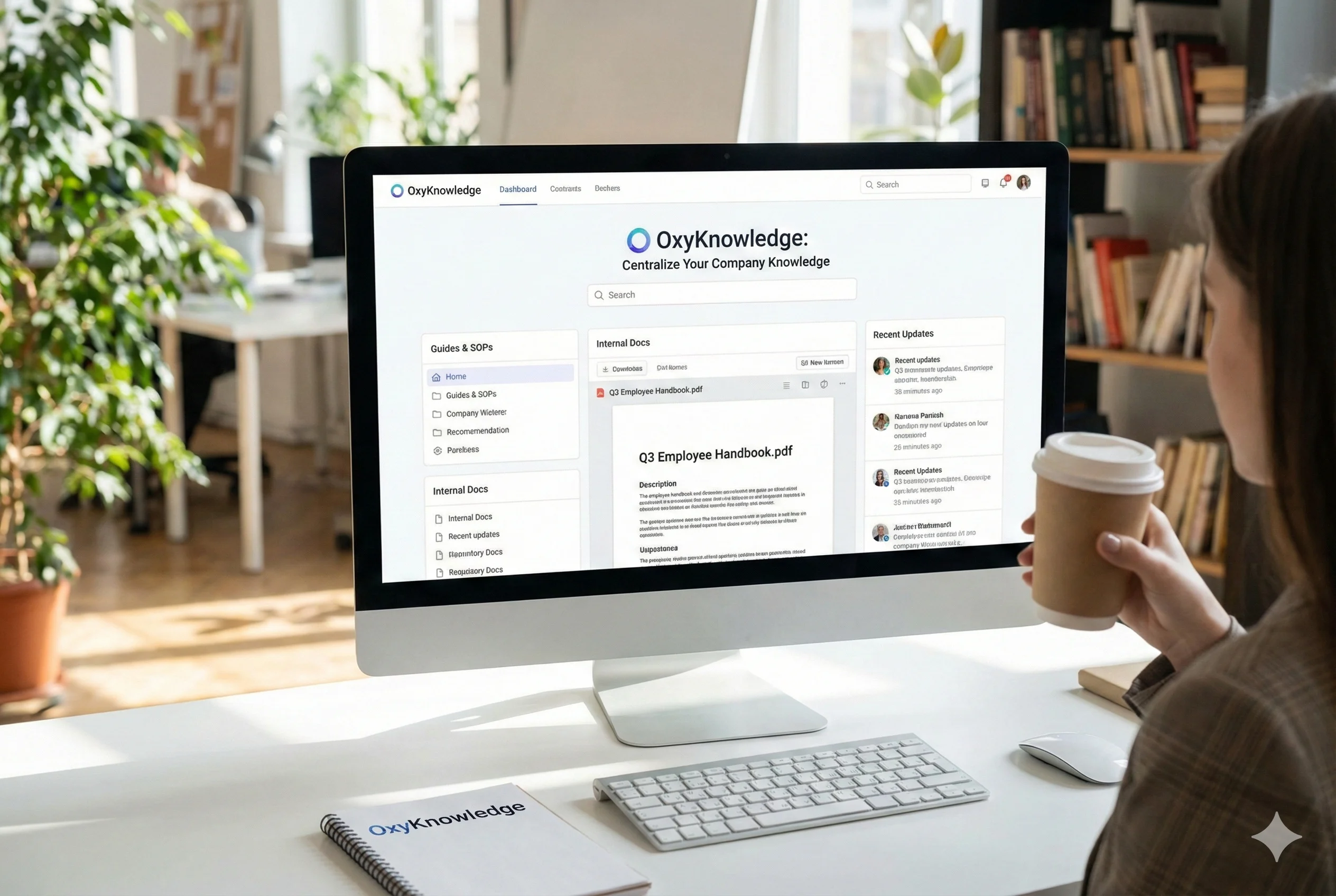 Knowledge Management Dashboard
